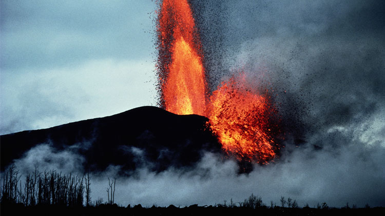 volcano damage